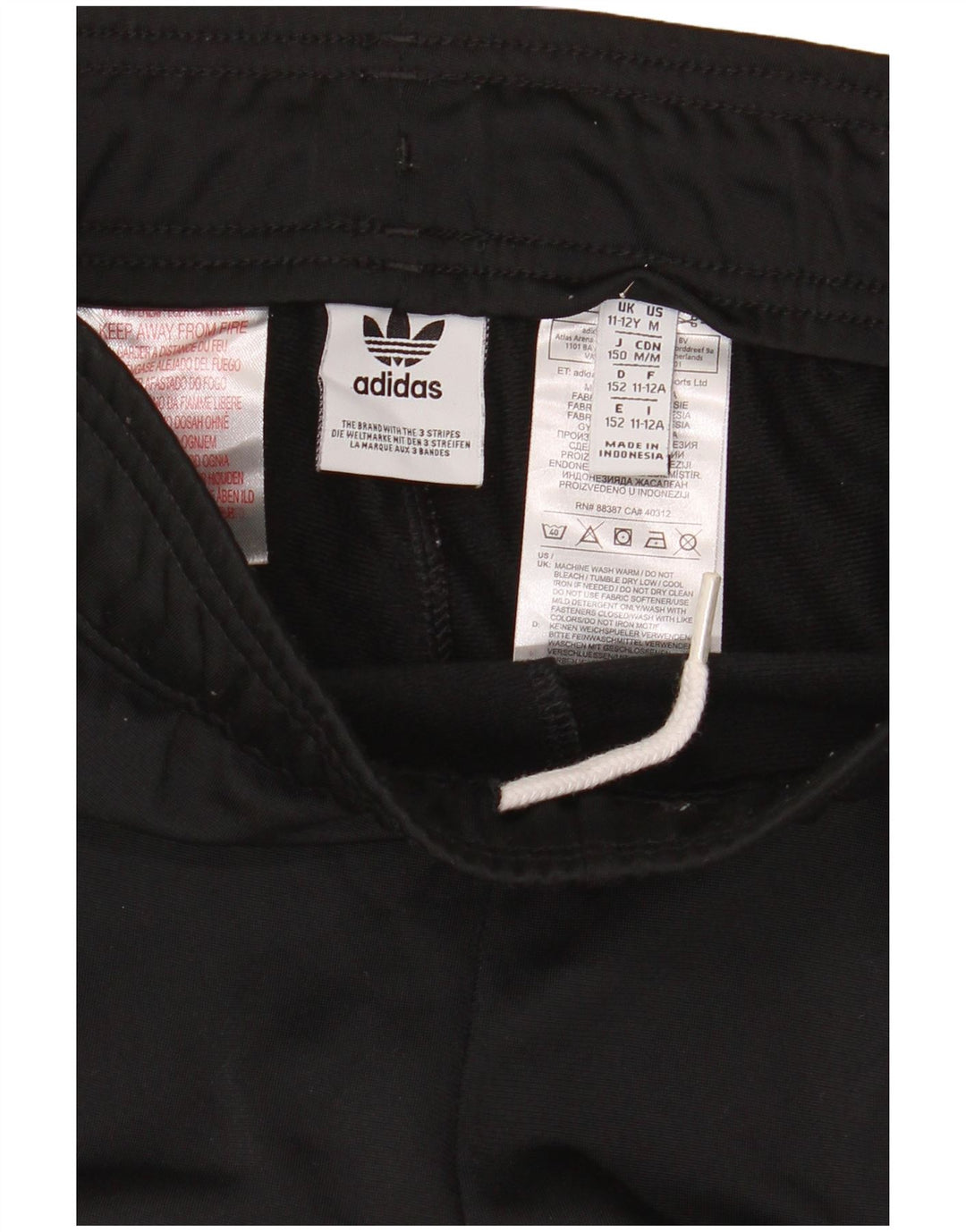 Pantaloni da tuta da ragazzo Adidas Joggers 11-12 anni Poliestere nero