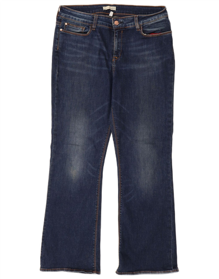 Jeans bootcut da donna Tommy Hilfiger W32 L30 cotone blu navy