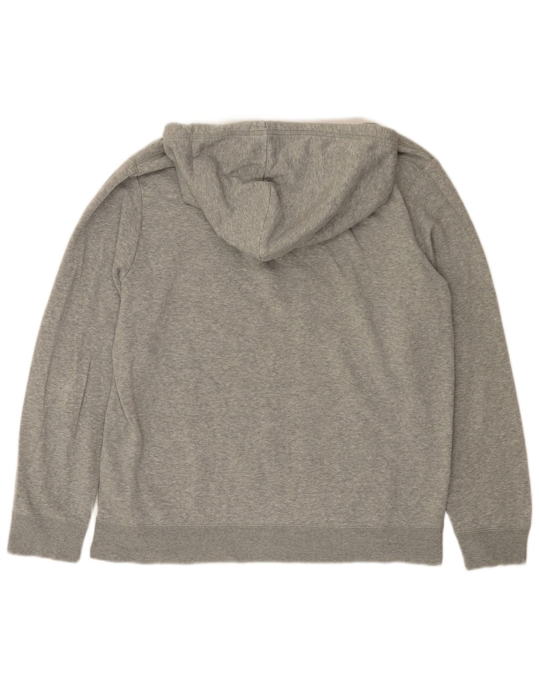 CONVERSE Mens Hoodie Jumper Large Grey Cotton