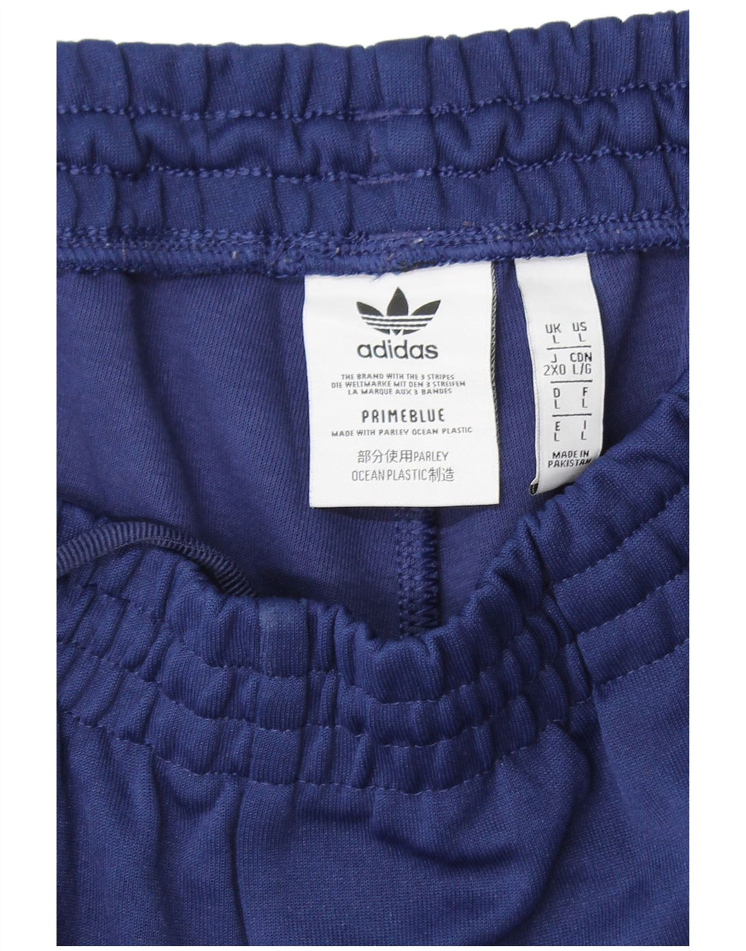 Pantaloni da tuta da uomo ADIDAS Joggers grandi poliestere blu navy