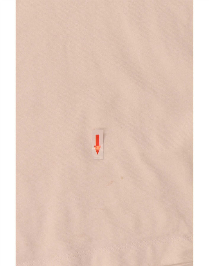 Canotta Nike da uomo grande in cotone bianco