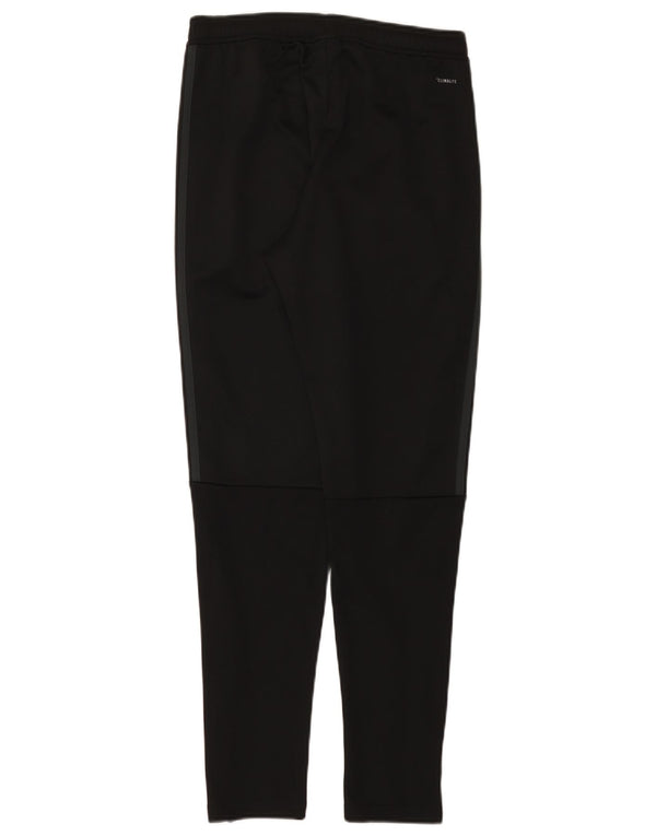 Pantaloni da tuta Adidas Climalite da uomo piccoli in poliestere nero