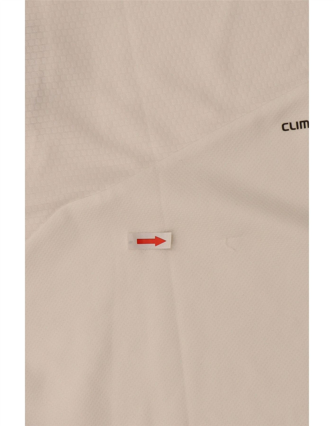 Canottiera Adidas Climalite da uomo, grande, in poliestere color block bianco