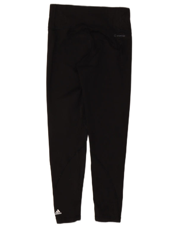 Leggings Adidas Aeroready da donna UK 12/14 Medio Nero