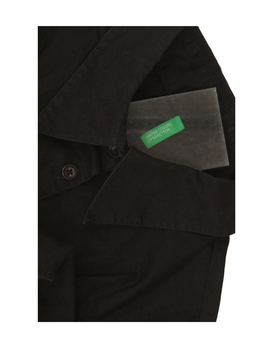 Camicia a maniche lunghe da donna Benetton Body UK 12 Medium Nero