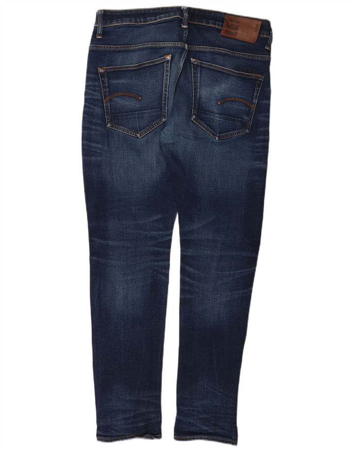 Jeans slim da uomo G-STAR W32 L32 cotone blu navy