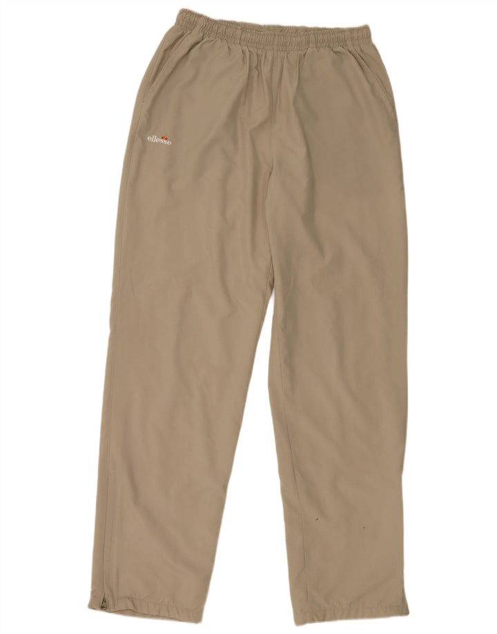 Pantaloni da tuta da uomo Ellesse grandi in poliestere beige