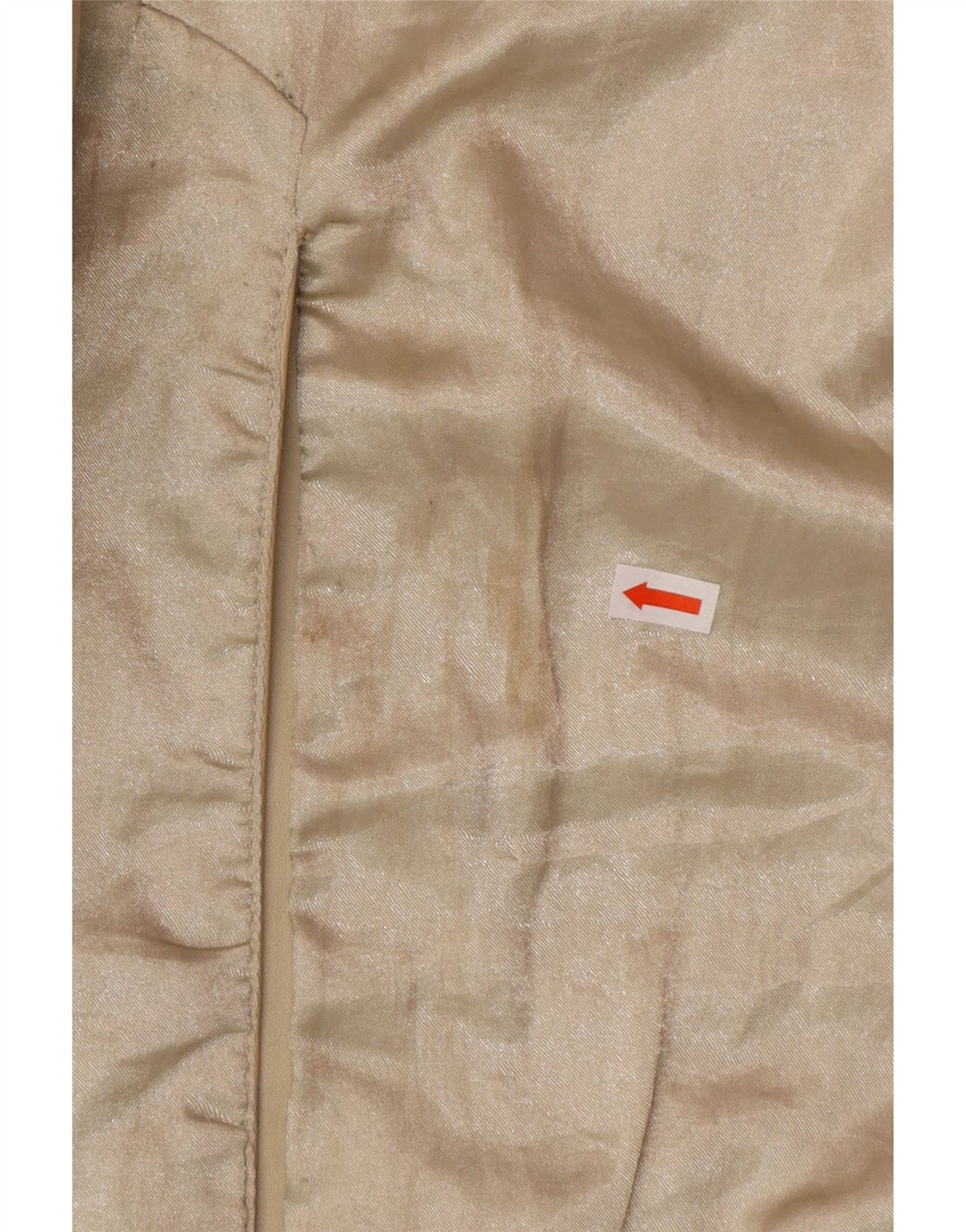 Cappotto in pelle da donna OLLY & CO UK 10 Piccolo in pelle beige