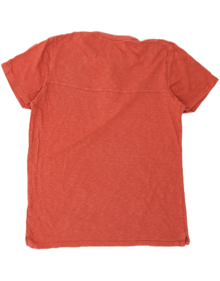 T-shirt da uomo Fat Face Top piccola in cotone rosso