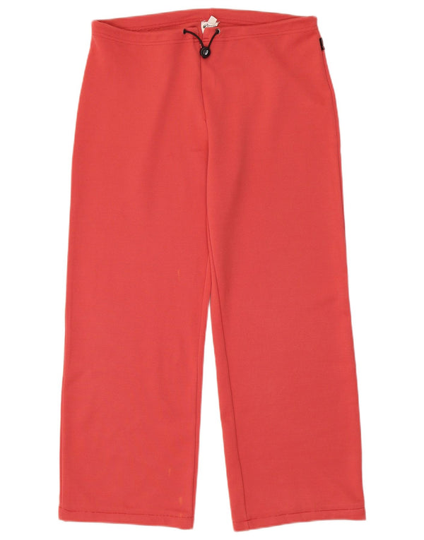 Pantaloni da tuta da donna Asics Joggers UK 14 Large Rosa Poliestere