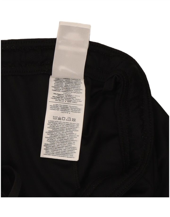 Pantaloncini sportivi Nike Dri Fit Slim Fit da uomo, poliestere color block medio nero