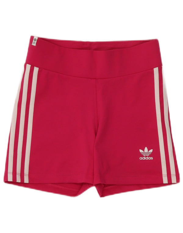 Pantaloncini sportivi Adidas da donna UK 8 piccoli sportivi in poliestere rosa