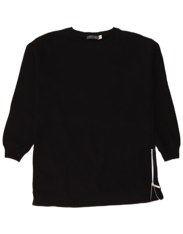 Maglione oversize da donna lungo MINT VELVET UK 10 piccolo nero
