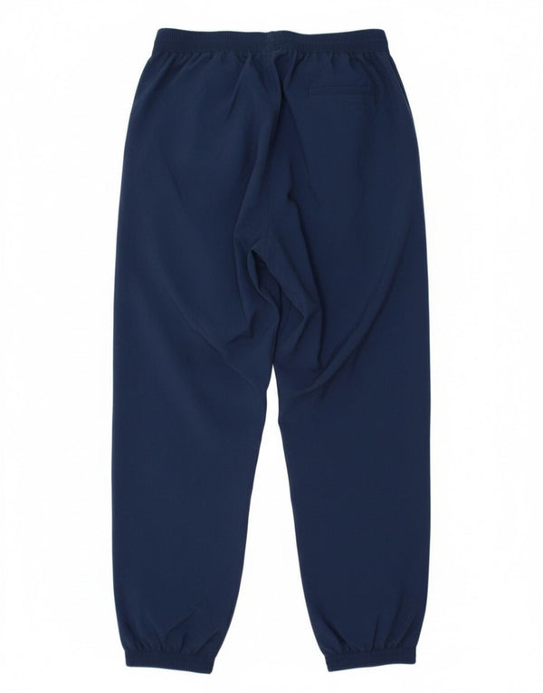 Pantaloni da tuta da uomo Adidas Joggers grandi in poliestere blu navy