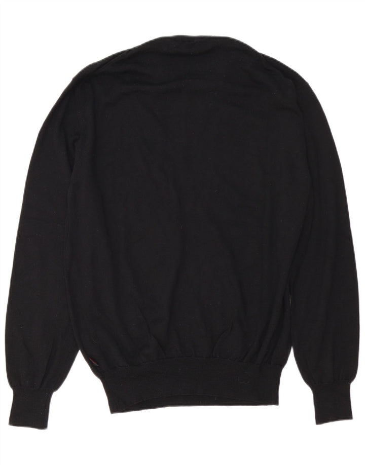Maglione maglione girocollo da uomo Kappa 2XL lana merino nera