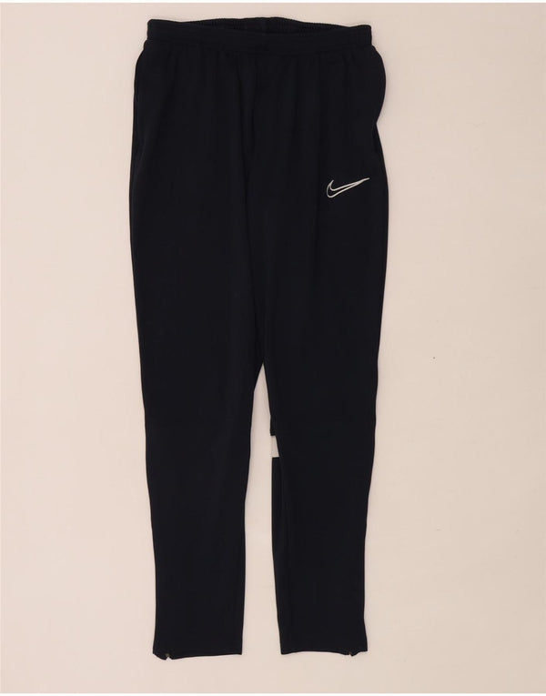 Pantaloni da tuta Nike Dri Fit da uomo, poliestere color block medio blu navy