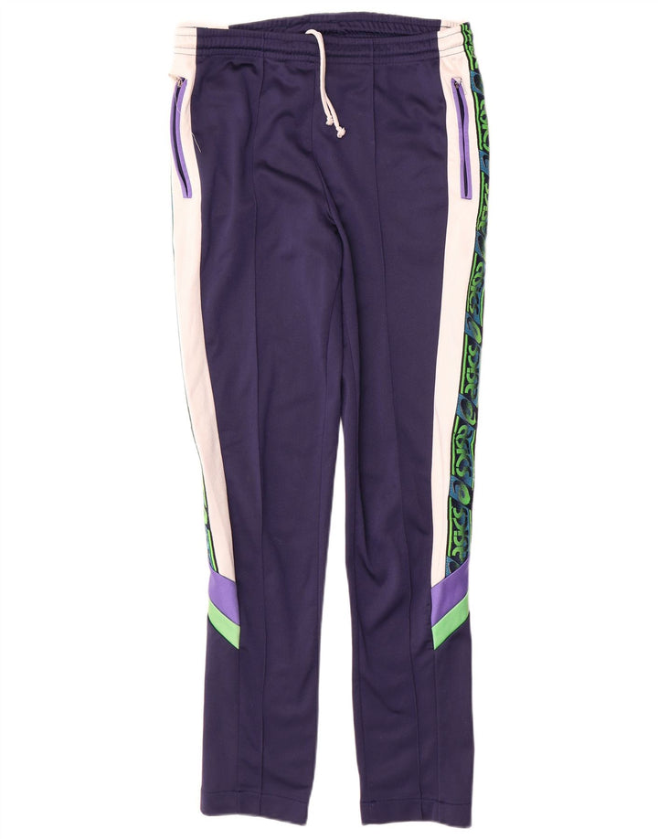 Tuta intera da donna Asics IT 46 Large Blu Navy Colourblock in poliammide