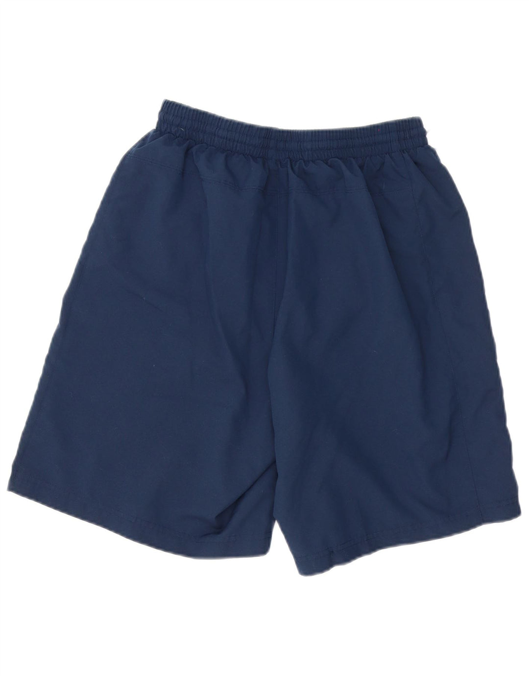 Pantaloncini da bagno grafici da uomo Umbro grandi in poliestere blu navy