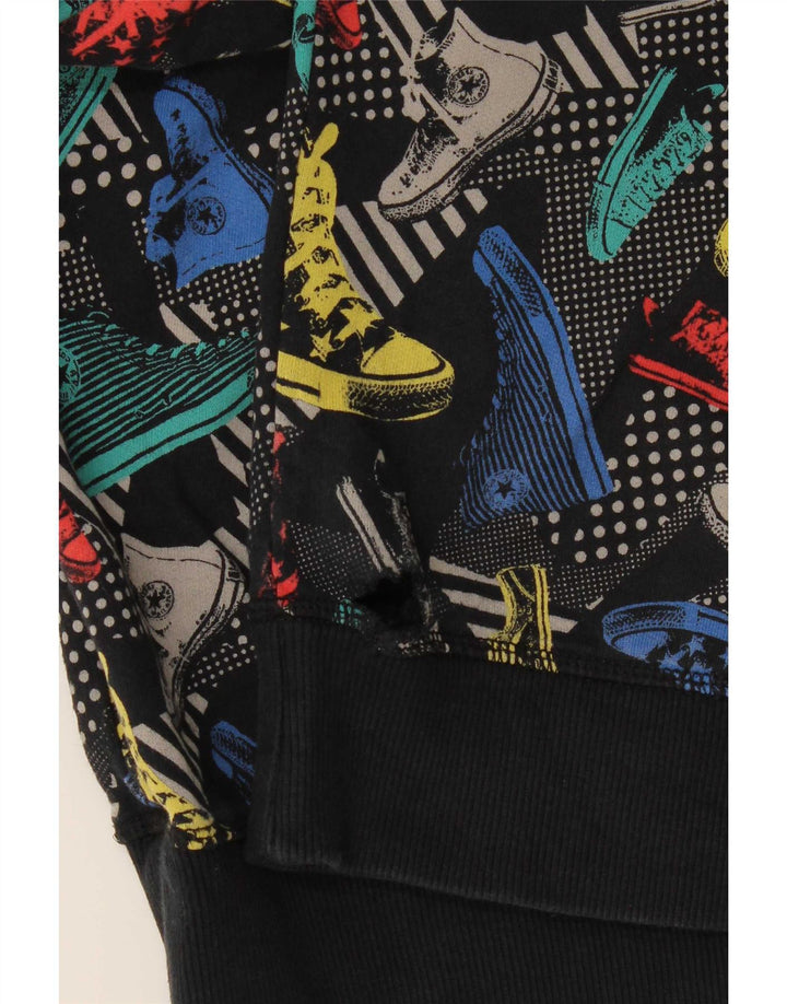 Converse Felpa grafica da uomo Maglione cotone medio multicolore