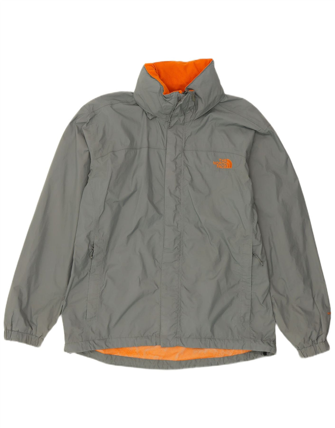 Giacca antipioggia da uomo con cappuccio The North Face UK 38 Nylon grigio medio