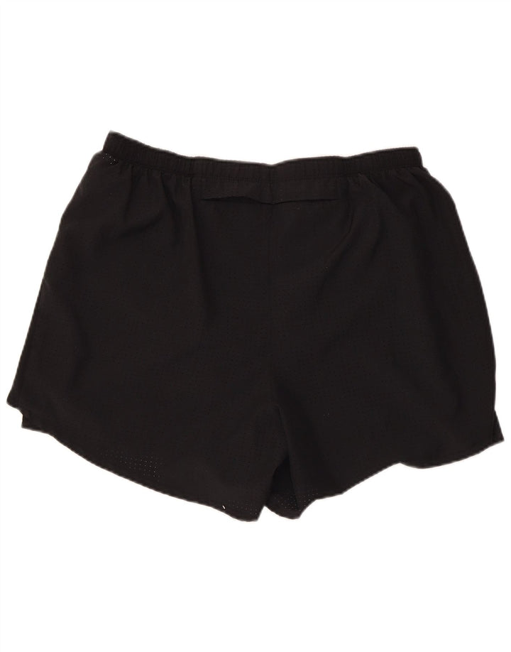 NIKE Pantaloncini sportivi grafici Dri Fit da uomo XL Poliestere nero