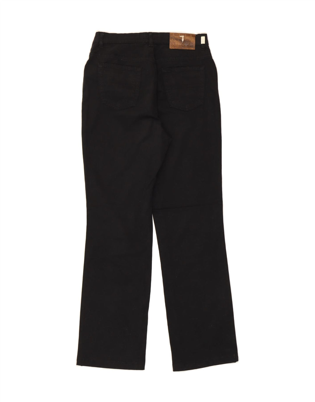 TRUSSARDI Womens Straight Jeans W29 L29 Black Cotton Vintage Trussardi and Second-Hand Trussardi from Messina Hembry 