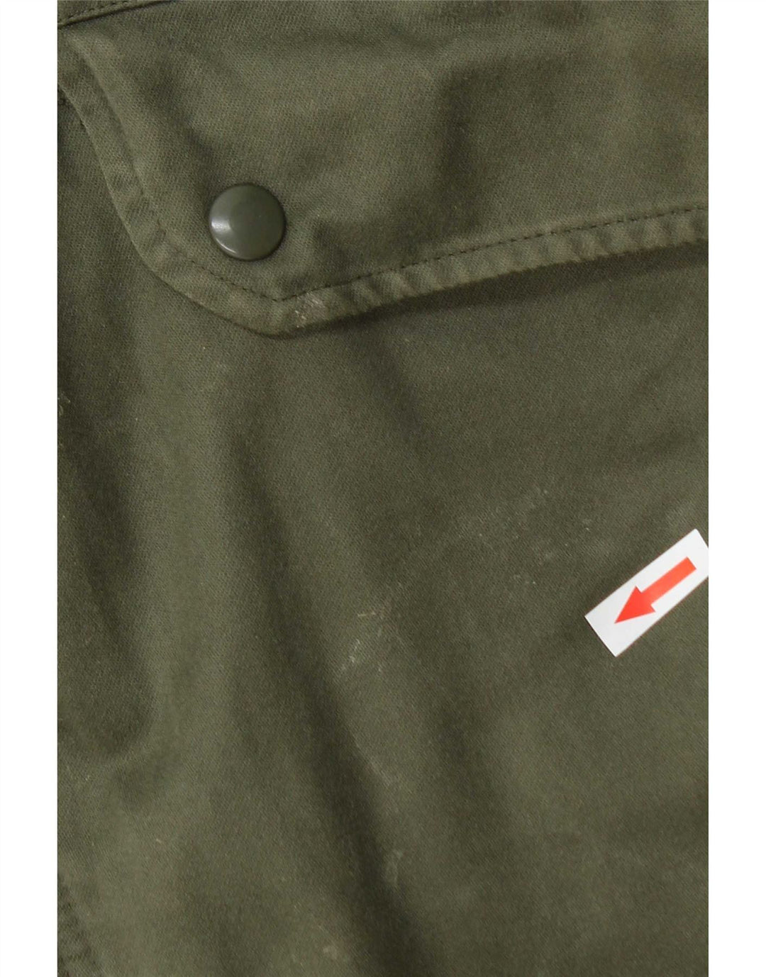 Giacca parka con cappuccio vintage da uomo UK 40 grande verde