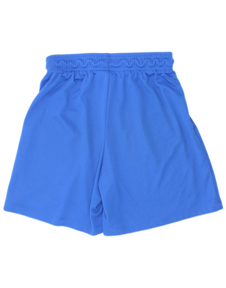 Pantaloncini sportivi Nike da ragazzo Dri Fit 10-11 anni in poliestere blu medio