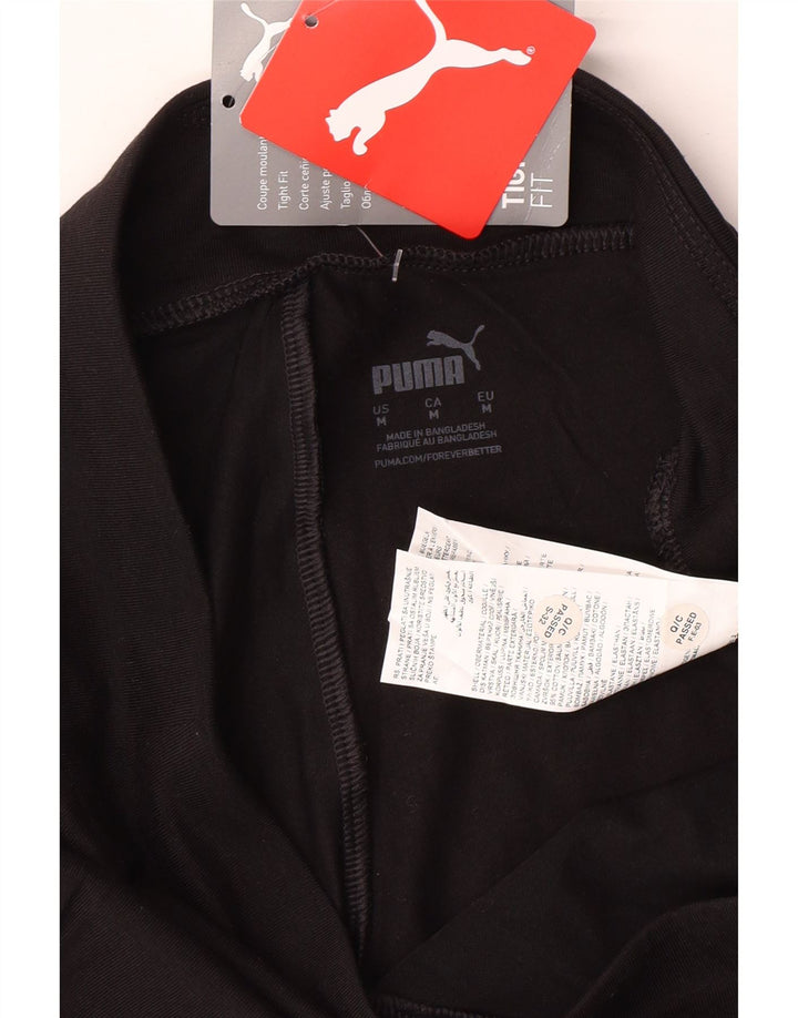 Leggings grafici PUMA da donna UK 12 cotone nero medio