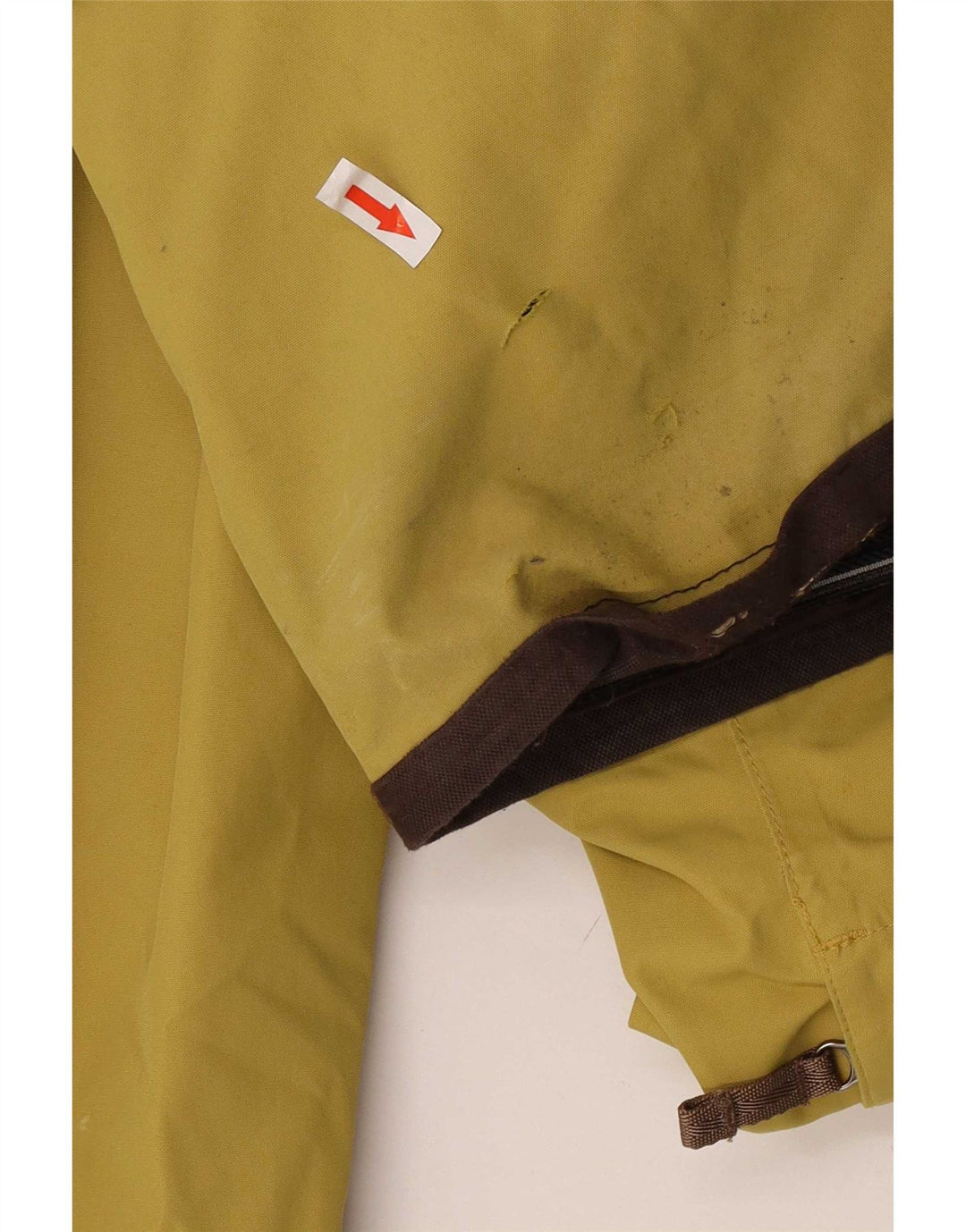 Pantaloni da sci cargo da uomo The North Face Large in nylon giallo