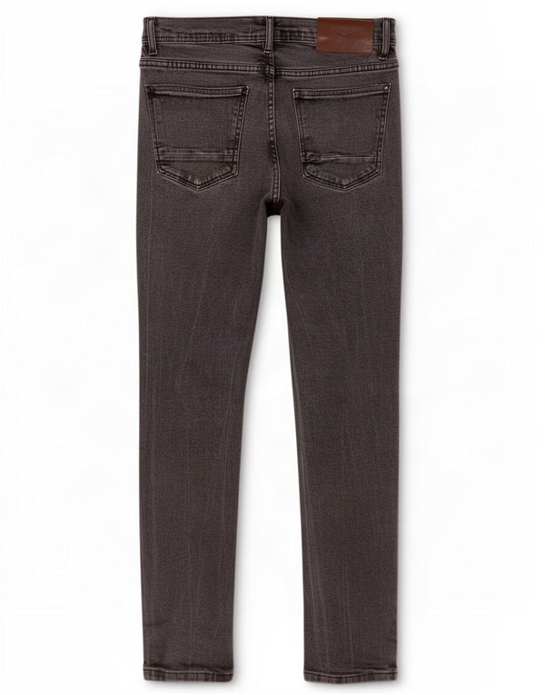 Jeans slim da uomo Zara EU 42 Large W32 L28 Neri