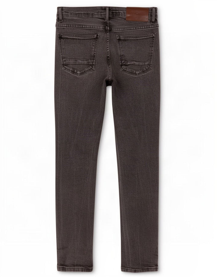 Jeans slim da uomo Zara EU 42 Large W32 L28 Neri