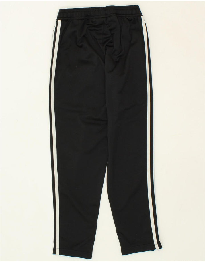 ADIDAS Boys Graphic Tracksuit Trousers 9-10 Years Black Polyester Vintage Adidas and Second-Hand Adidas from Messina Hembry 