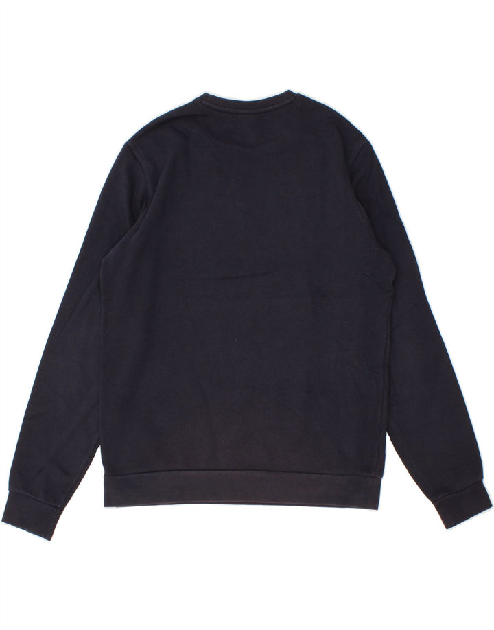 CHAMPION Boys Graphic Sweatshirt Jumper 15-16 Years 2XL Navy Blue Vintage Champion and Second-Hand Champion from Messina Hembry 