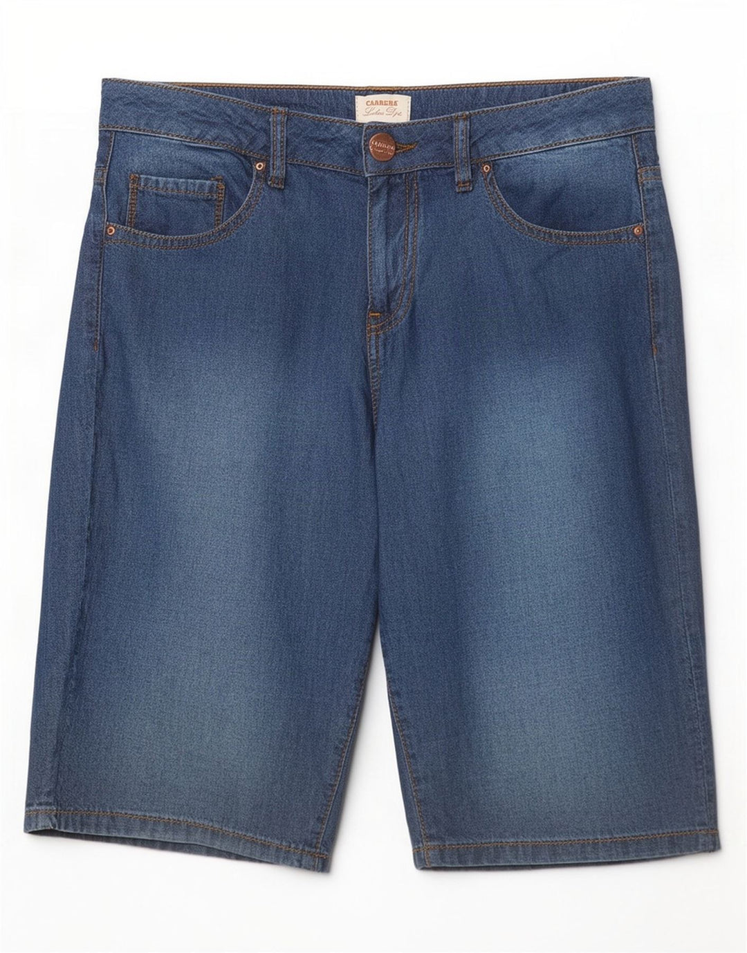 Pantaloncini di jeans da donna Carrera W27 piccoli in cotone blu