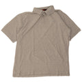 Polo Kappa Uomo Large in cotone mélange grigio