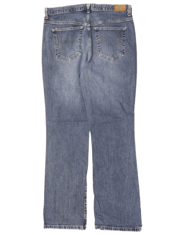TOMMY HILFIGER Jeans bootcut da donna a vita bassa W34 L31 Blu