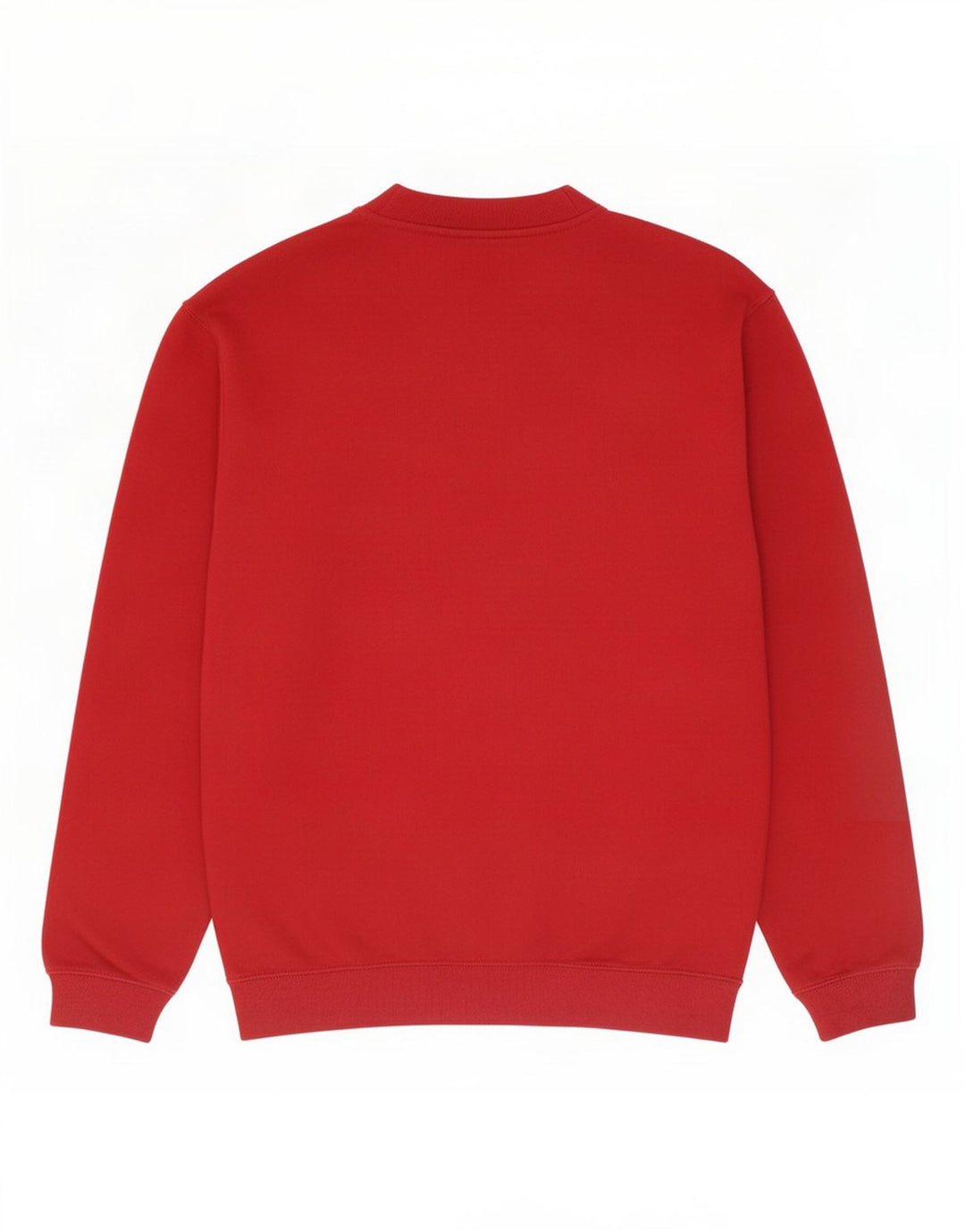 Felpa da uomo Wrangler maglione grande in cotone rosso