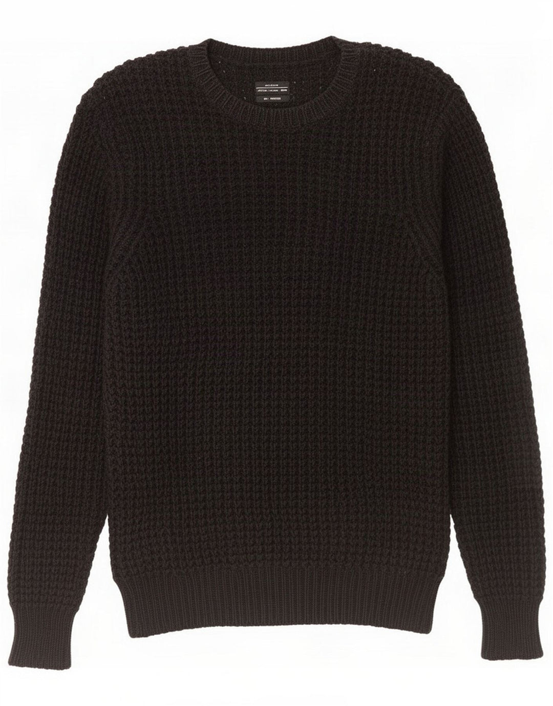 Maglione da uomo con scollo a barchetta All Saints da uomo in cotone nero medio