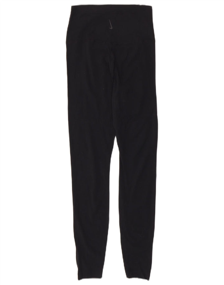 Leggings Dri Fit da donna NIKE UK 8 piccoli in nylon nero