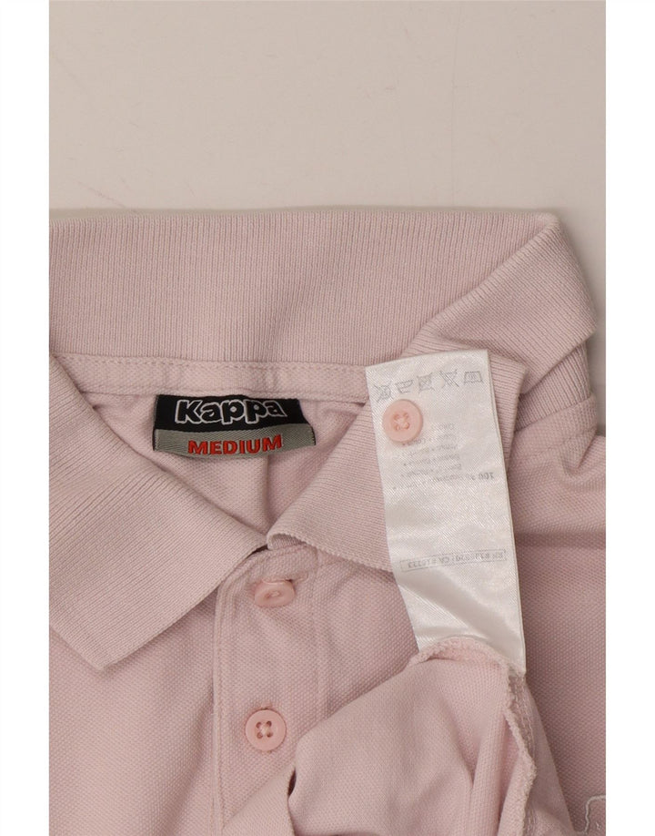 KAPPA Mens Polo Shirt Medium Pink Cotton Vintage Kappa and Second-Hand Kappa from Messina Hembry 