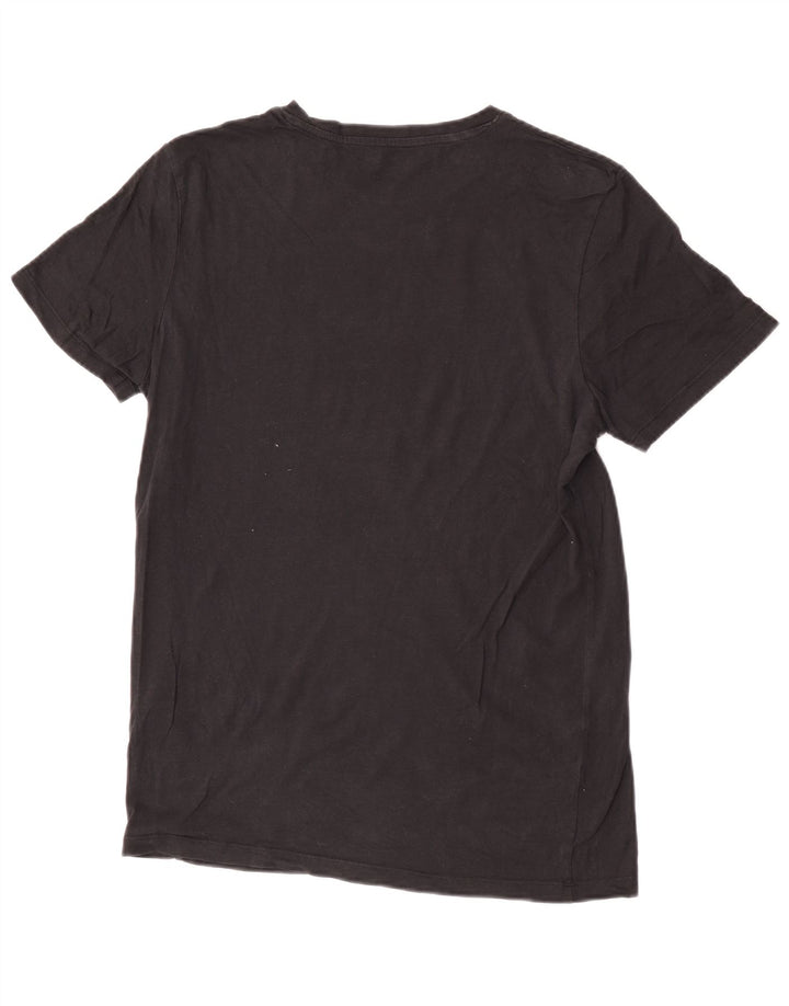T-shirt da uomo Jack & Jones Top grande in cotone nero