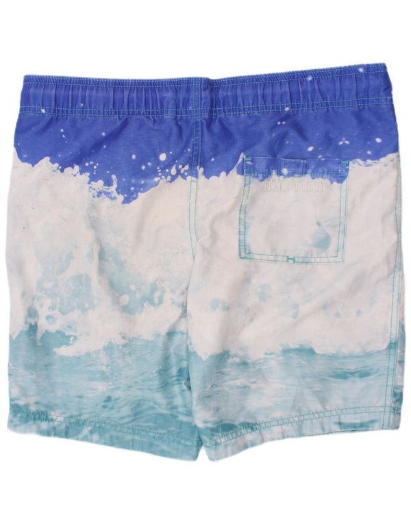Pantaloncini da bagno per ragazzi Tommy Hilfiger 13-14 anni blu tie dye