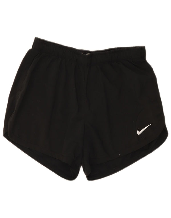 Pantaloncini sportivi Nike da donna Dri Fit UK 12 medio nero poliestere