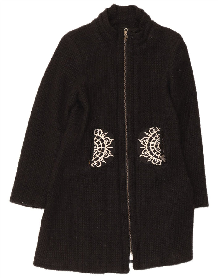 Soprabito da donna Desigual EU 42 Large Black Paisley acrilico
