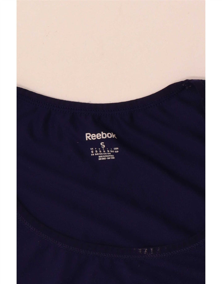 T-shirt Reebok da donna Top UK 8/10 piccola viola