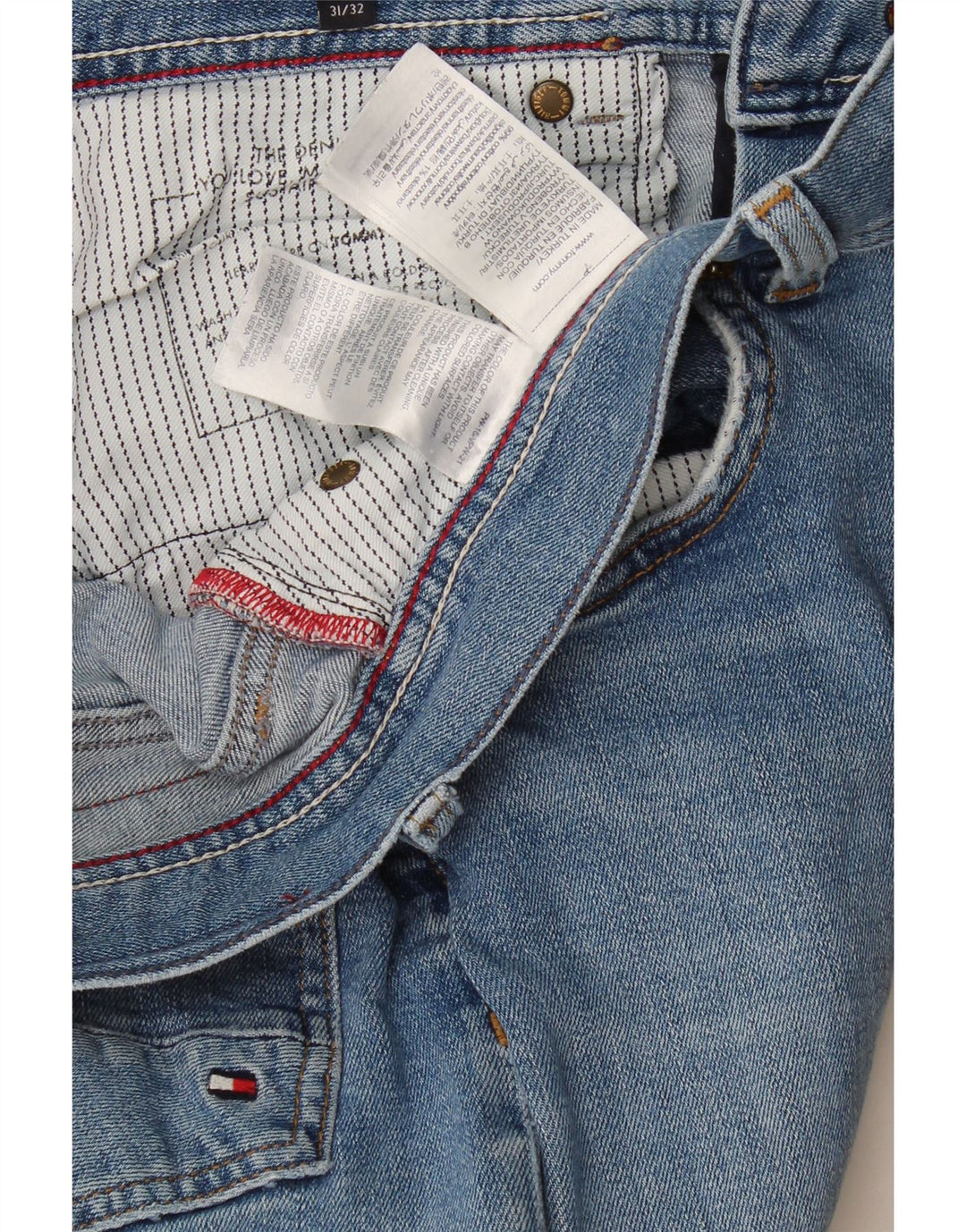 Jeans slim da donna Tommy Hilfiger W31 L28 cotone blu