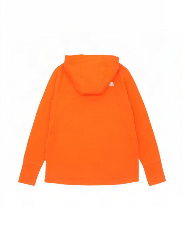 Felpa con cappuccio e zip da donna The North Face UK 16 Large in cotone arancione