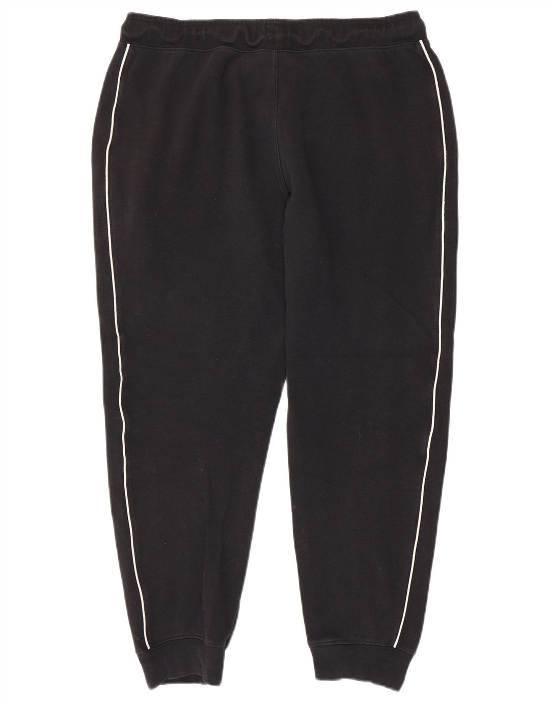 Pantaloni da tuta da uomo Nike Joggers grandi in cotone a righe nere