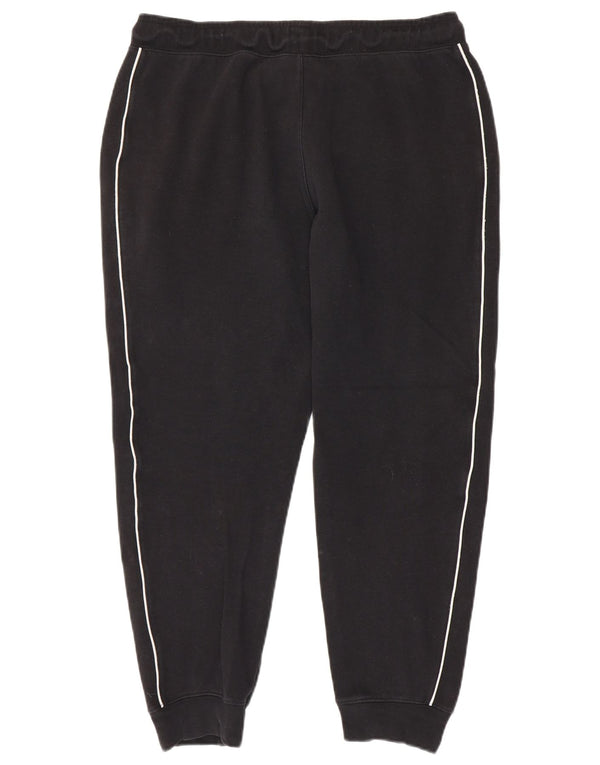Pantaloni da tuta da uomo Nike Joggers grandi in cotone a righe nere
